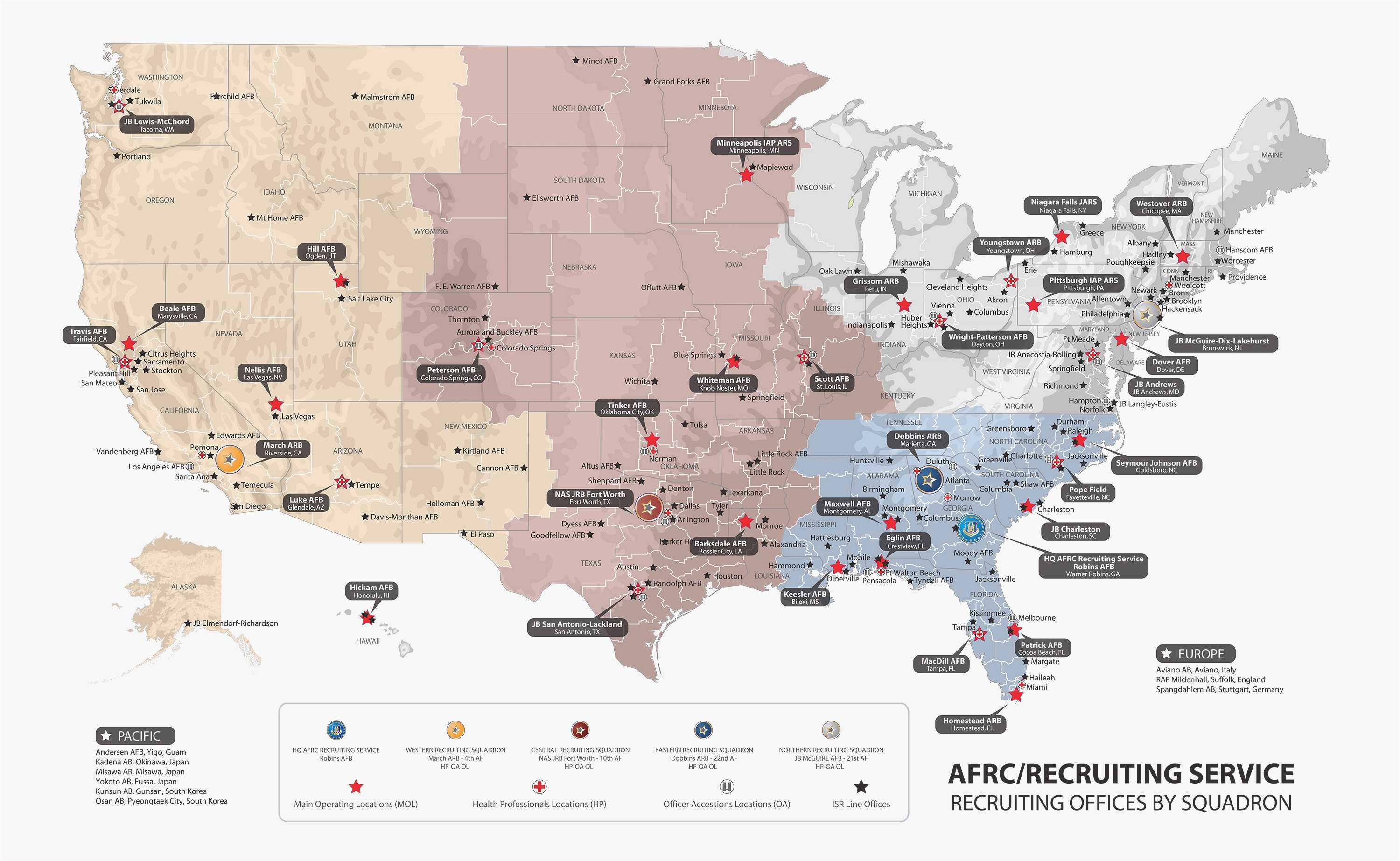 Air force Bases In Georgia Map Air force Bases United States Map Valid Air force Bases Map Elegant