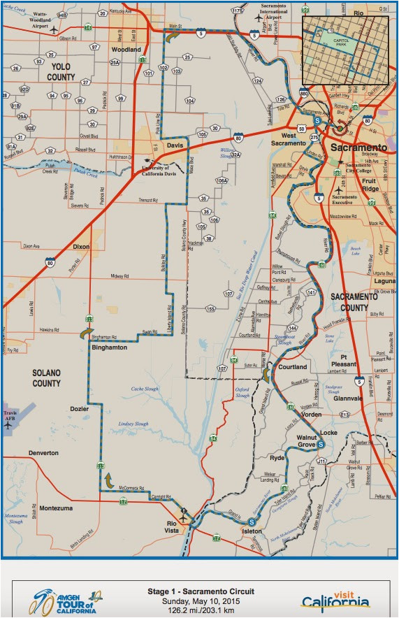 Amgen tour Of California Map 2015 Amgen tour Of California Fan Guide Pedal Dancera