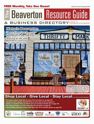 Beaverton Colorado Map Brg August 2016 by Beaverton Resource Guide issuu
