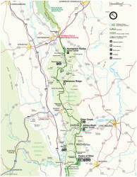 Blue Ridge Parkway Map north Carolina Blue Ridge Parkway Maps