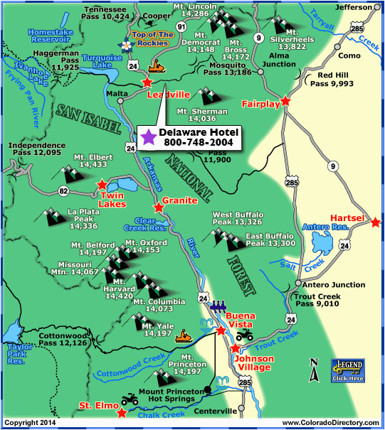 Buena Vista Colorado Map aspen Colorado Map Lovely Buena Vista Park County Leadville area Map