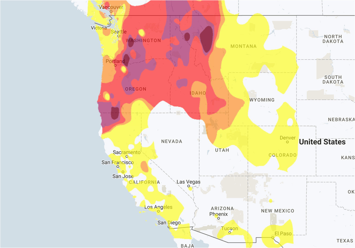 California Air Pollution Map Bay area Air Quality Map Fresh Fdl Resource Management Environmental
