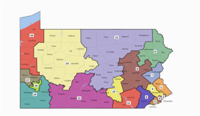 California Community College Districts Map Pennsylvania S Congressional Districts Wikipedia