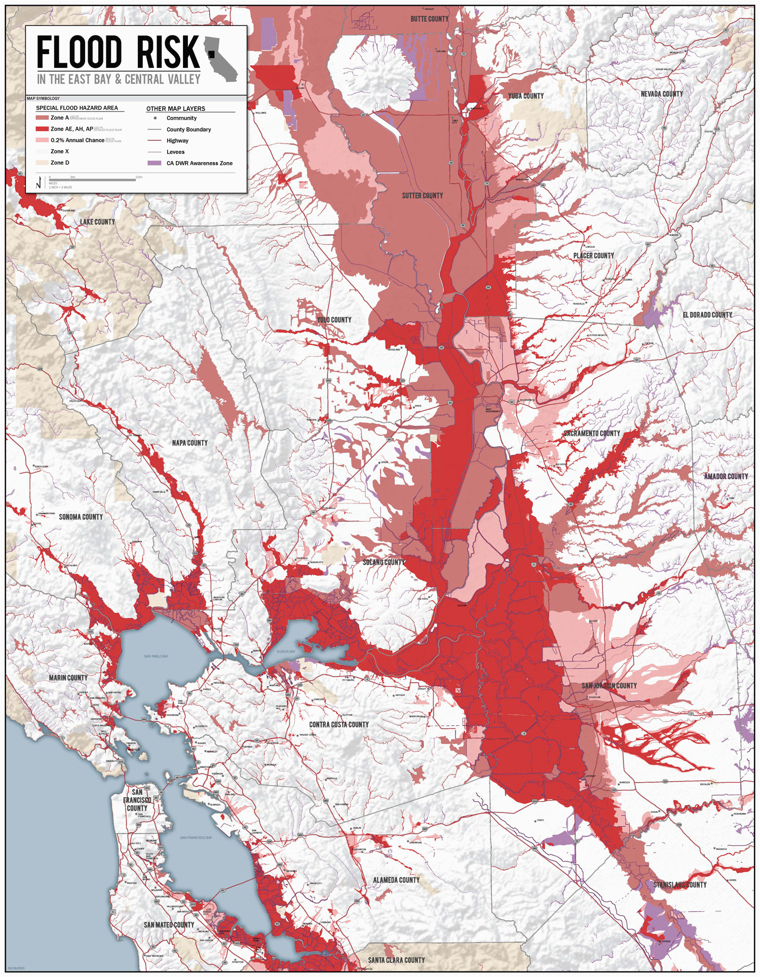 Flooding In California Map