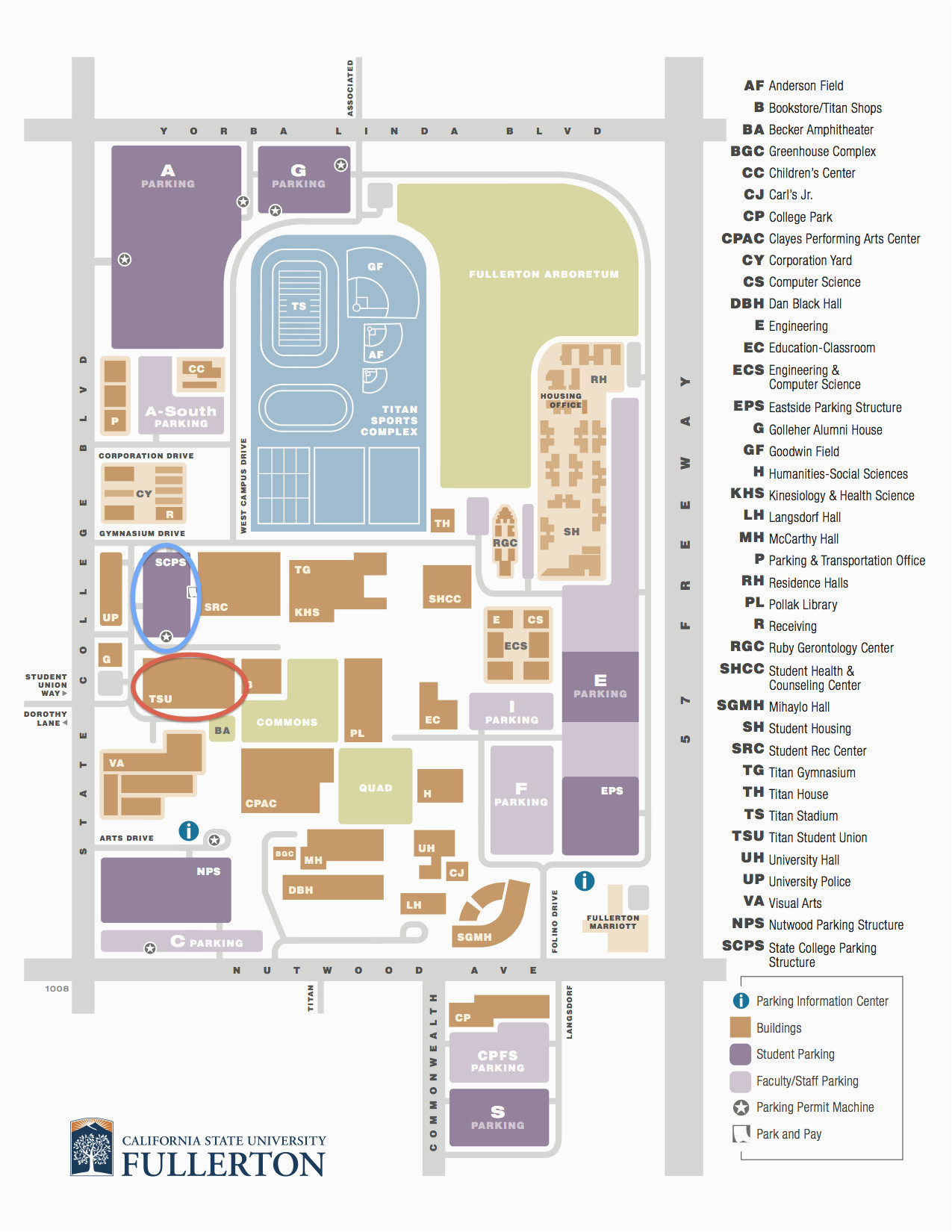 California State University Fullerton Map California State University Fullerton Map Printable Fullerton