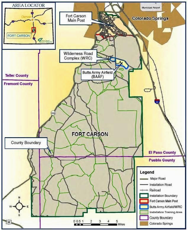 Carson and Colorado Railroad Map fort Carson Co Pcsing Moving to Colorado Springs Map Email Me to