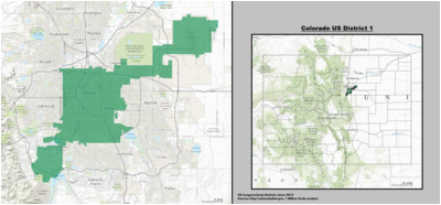 Colorado 7th Congressional District Map Colorado S Congressional Districts Wikipedia