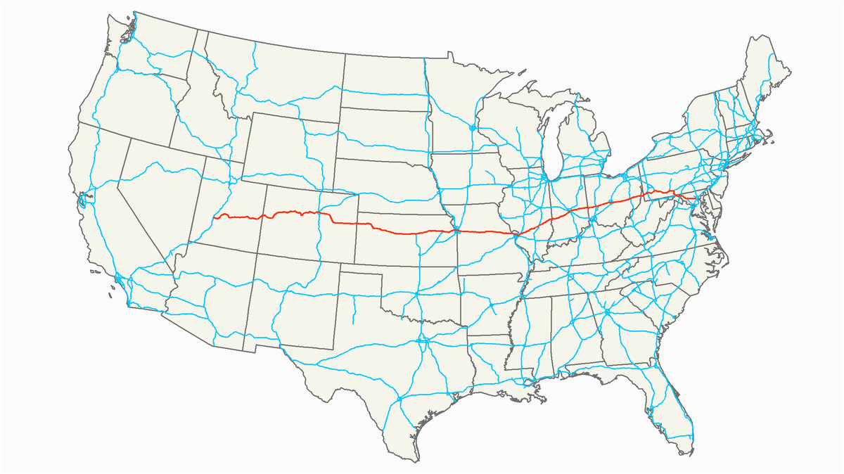 Colorado I-70 Map Interstate 70 Wikipedia