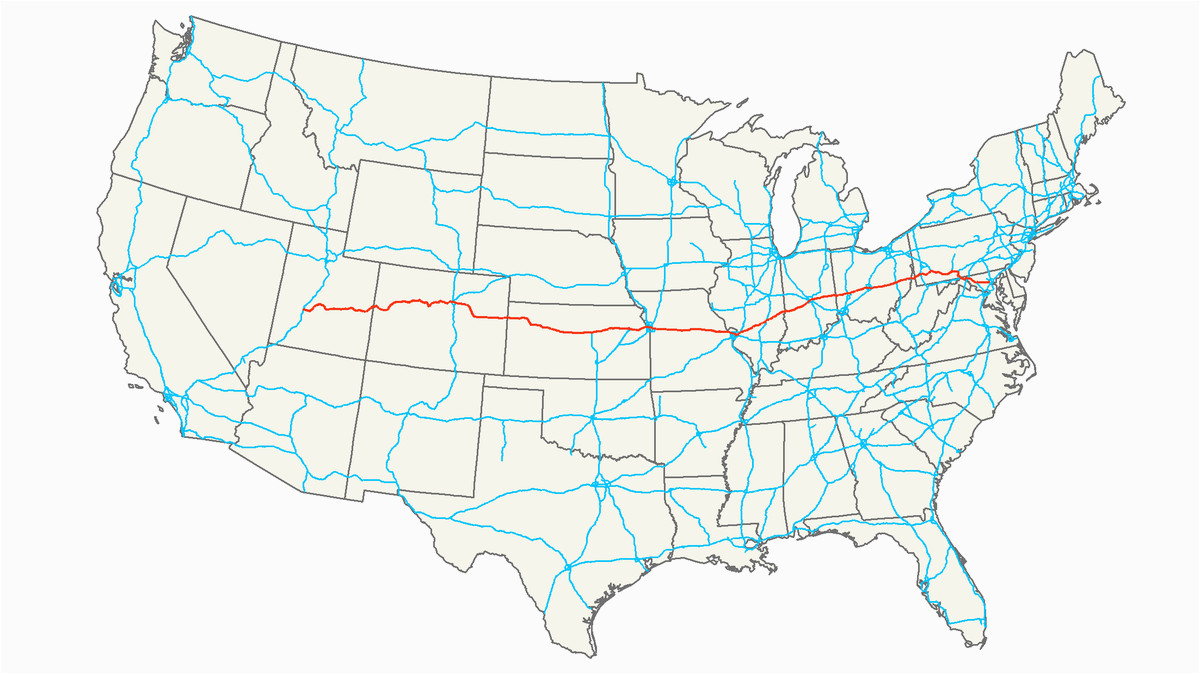 Colorado Interstate Map Interstate 70 Wikipedia