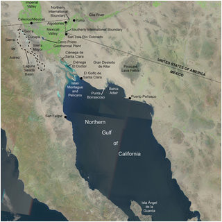 Colorado River Delta Map Pdf Colorado River Flow and Biological Productivity In the northern