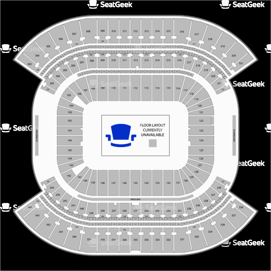 Colorado Rockies Stadium Map Nissan Stadium Seating Chart Map Seatgeek