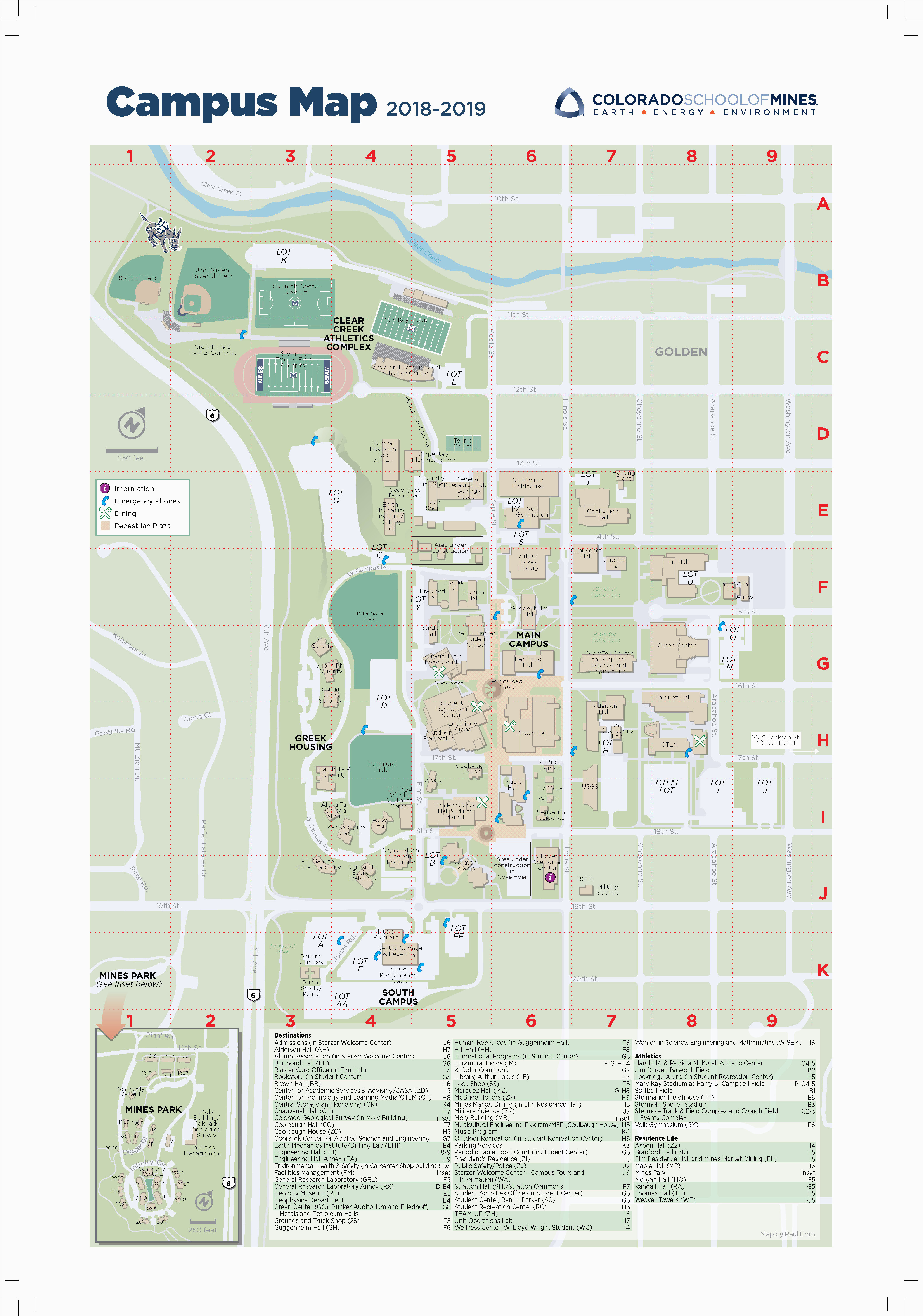 Colorado School Of Mines Campus Map Visit Mines Campus tour