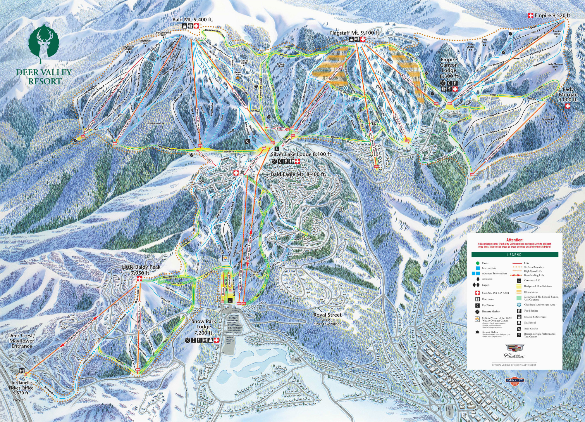 Colorado Ski Report Map Trail Maps for Each Of Utah S 14 Ski Resort Ski Utah