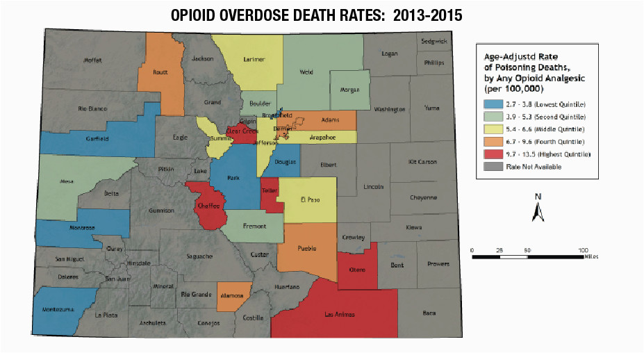 Colorado Springs Crime Map southern Colorado Sees Opioid Heroin Abuse Increase the Colorado