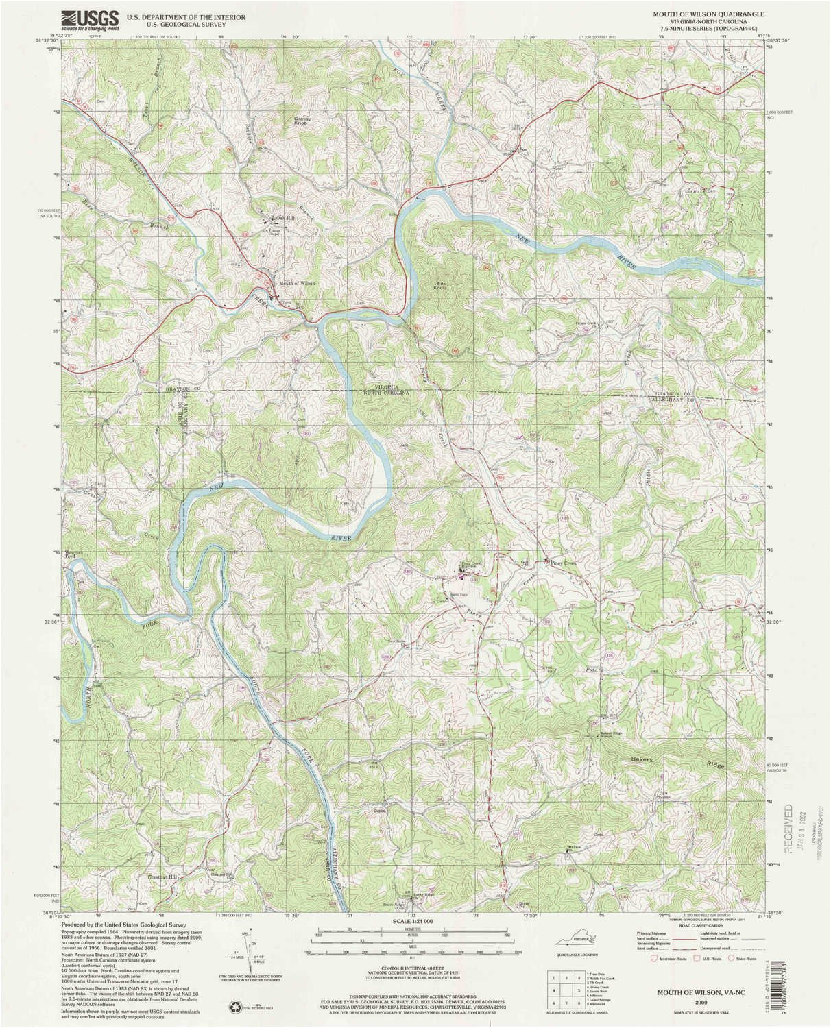 Colorado topo Maps Free Amazon Com Yellowmaps Mouth Of Wilson Va topo Map 1 24000 Scale