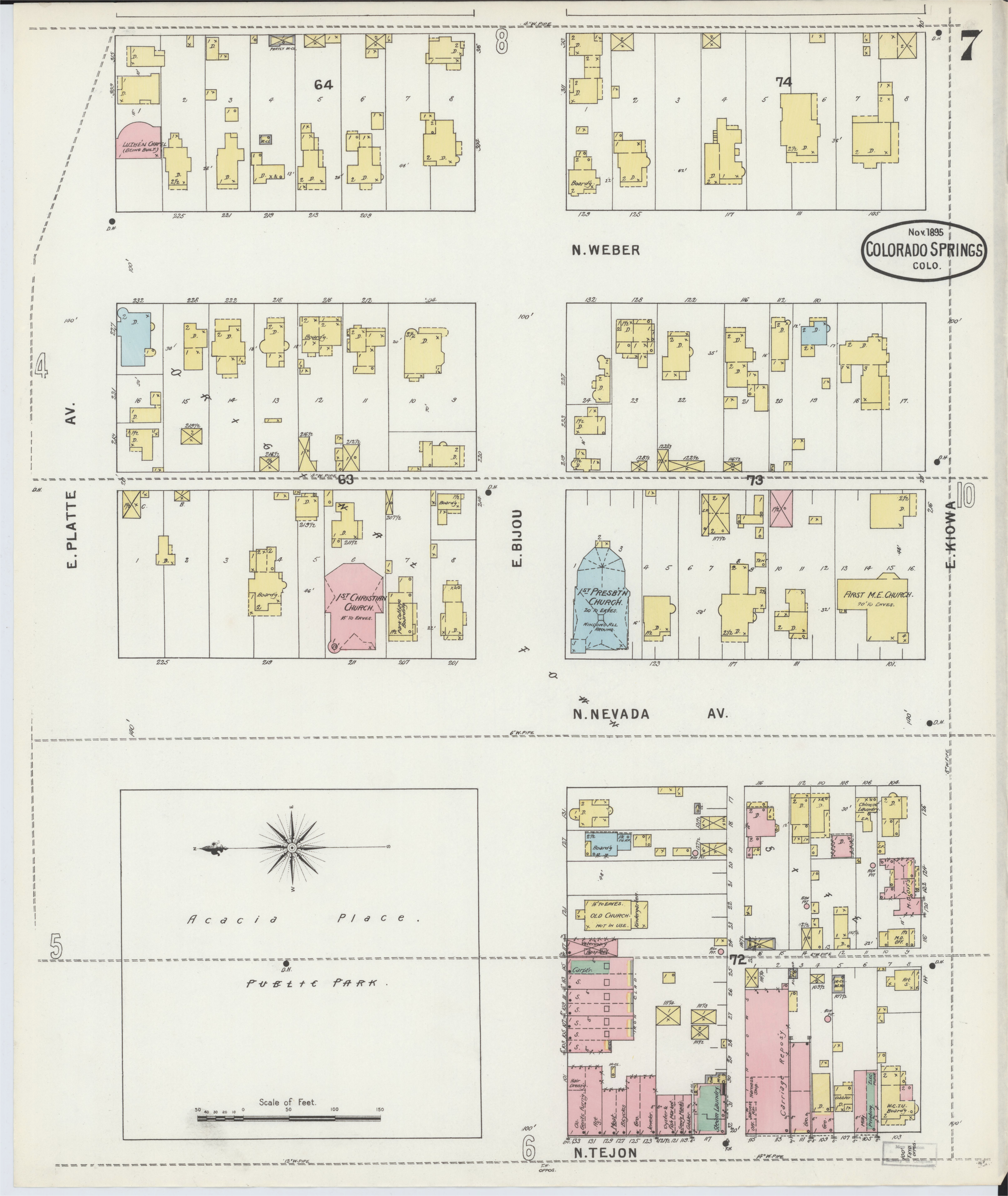 County Map for Colorado File Sanborn Fire Insurance Map From Colorado Springs El Paso