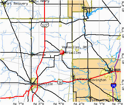 Crime Map Ohio Versailles Ohio Oh 45380 Profile Population Maps Real Estate