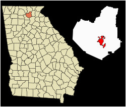 Dahlonega Georgia Map Dahlonega Georgia Wikivisually