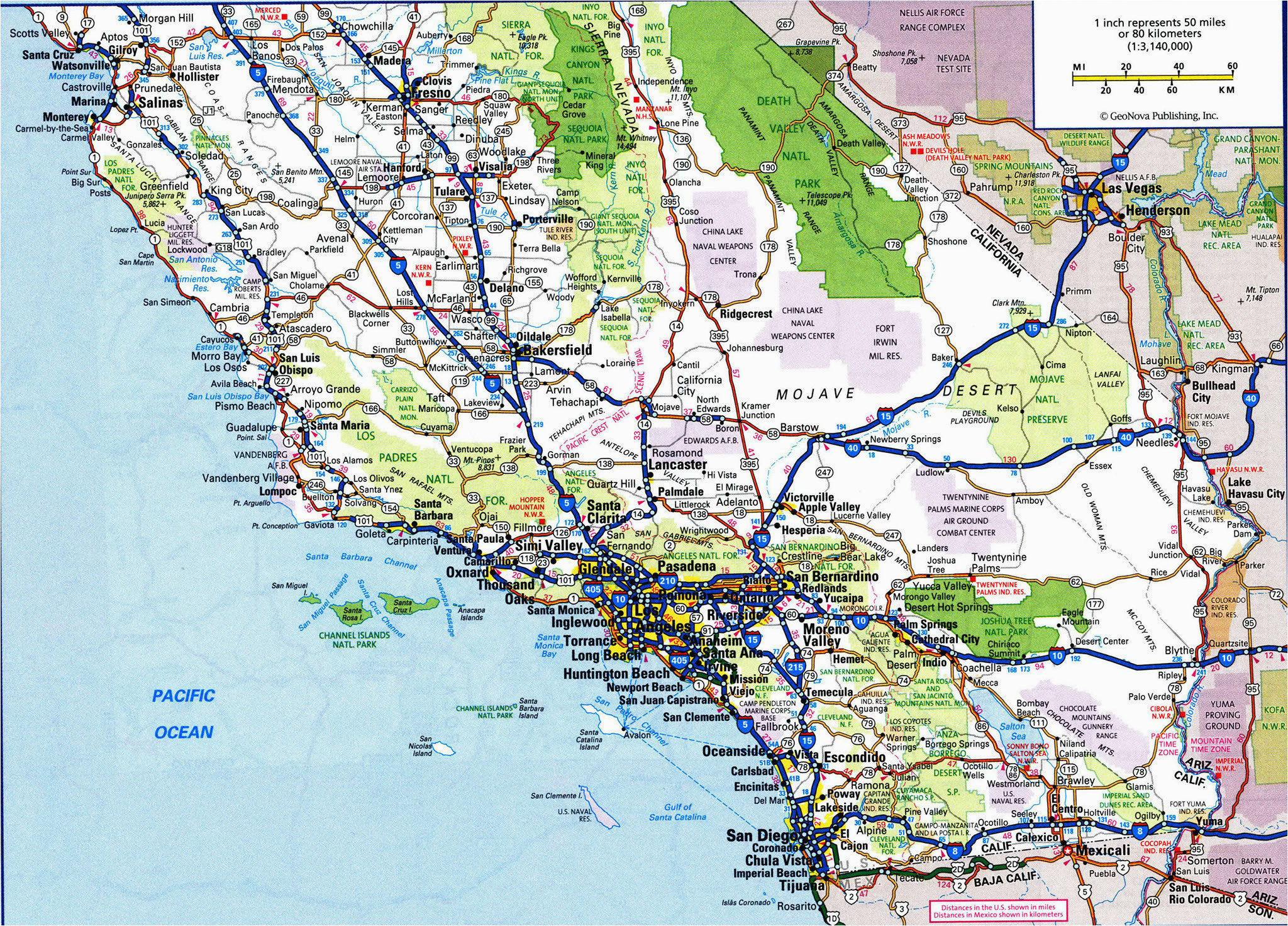 Diners Drive-ins and Dives California Map southern California Highway Map Ettcarworld Best Diners Drive Ins