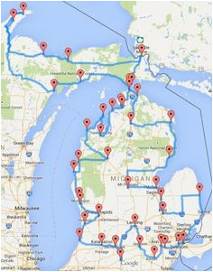 Evart Michigan Map 1169 Best the Great Lakes State Images Michigan Travel Lake