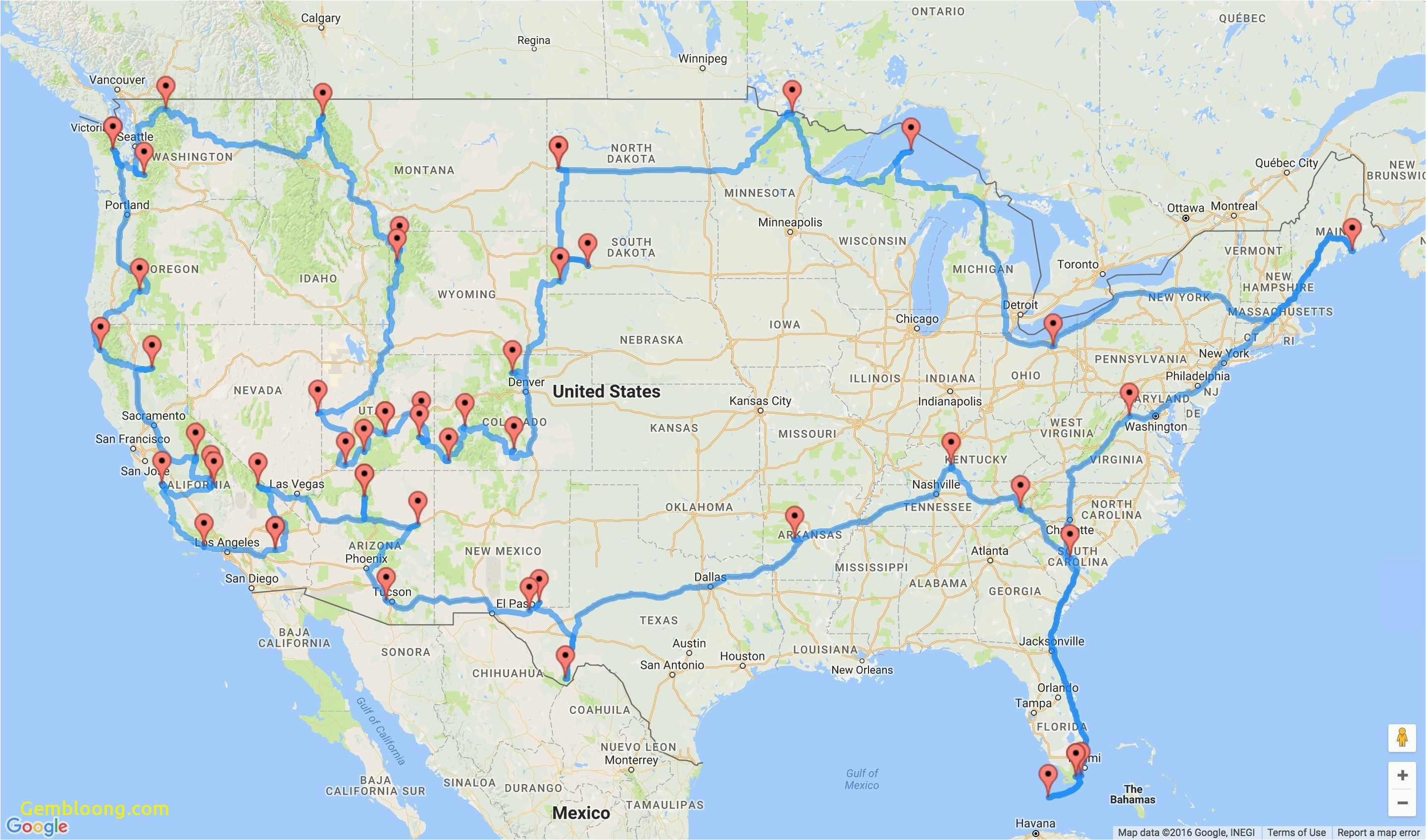 Free Printable Map Of Arizona Us East Coast Traffic Map New California Coast Road Trip Map Free