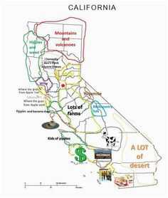 Funny California Map 67 Best Funny Map Fun Images On Pinterest United States Maps and