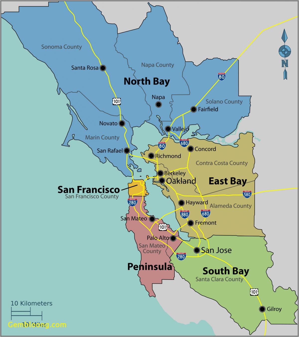 Gangs In California Map Los Angeles Gang Map Luxury San Francisco Bay