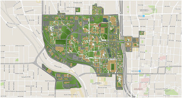 Georgia College Campus Map Georgia Tech