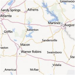 Georgia Power Outages Map Outage Map Georgia Power A Georgia atlanta A Pinterest