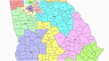 Georgia School Districts Map Map Georgia S Congressional Districts