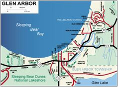 Glen Arbor Michigan Map 64 Best Glen Arbor Images On Pinterest northern Michigan Lake