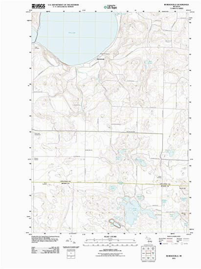 Historic Michigan Maps Amazon Com Michigan Maps 2011 Burdickville Mi Usgs Historical