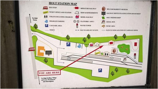 Holt Colorado Map Map Of Holt Station Picture Of north norfolk Railway Sheringham