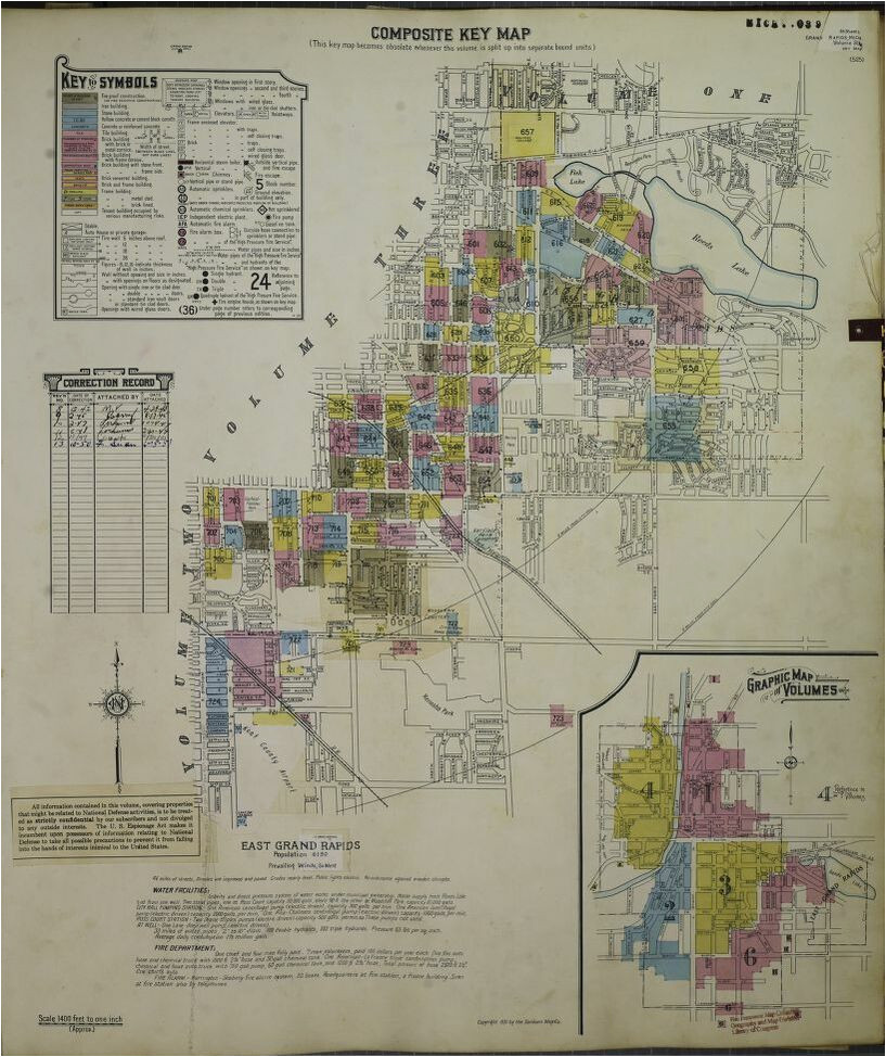 Holt Michigan Map Map 1950 1959 Michigan Library Of Congress