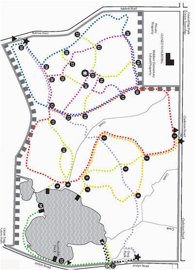 Lake orion Michigan Map orion Oaks County Park