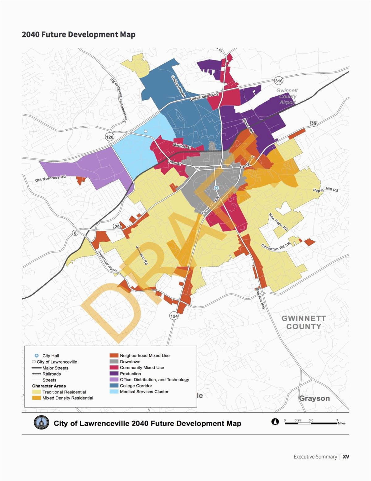 Lawrenceville Georgia Map Lawrenceville Adopts 20 Year Development Growth Plan News