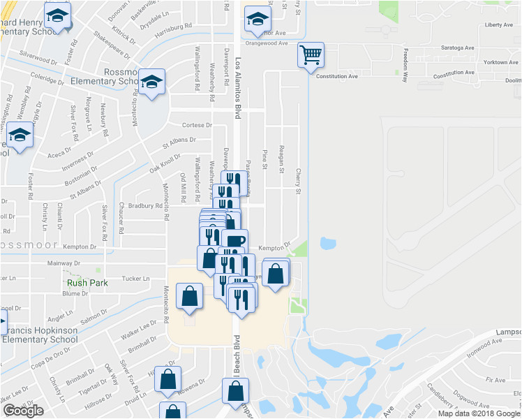 Los Alamitos California Map 12081 Pine Street Los Alamitos Ca Walk Score