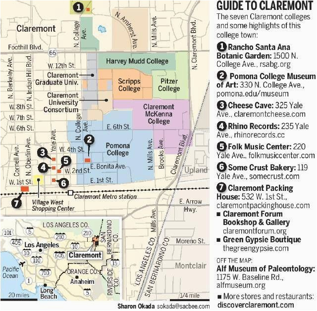 Map Claremont California 11 Best In Out Of the Neighborhood Images On Pinterest Things to