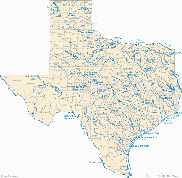 Map Of Alabama Rivers and Streams Map Of Texas Lakes Streams and Rivers