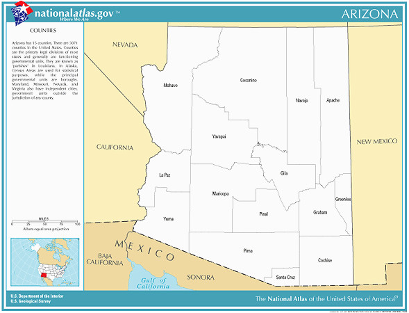 Map Of Arizona Counties and Cities Printable Maps Reference Map Of Arizona Counties and Cities Printable Maps Reference