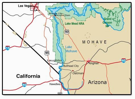 Map Of Arizona Lakes Map Of Oatman S Location In the Mohave Desert Awesome Places