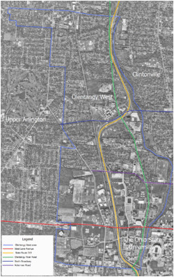 Map Of Blacklick Ohio Olentangy West Columbus Ohio Wikivisually