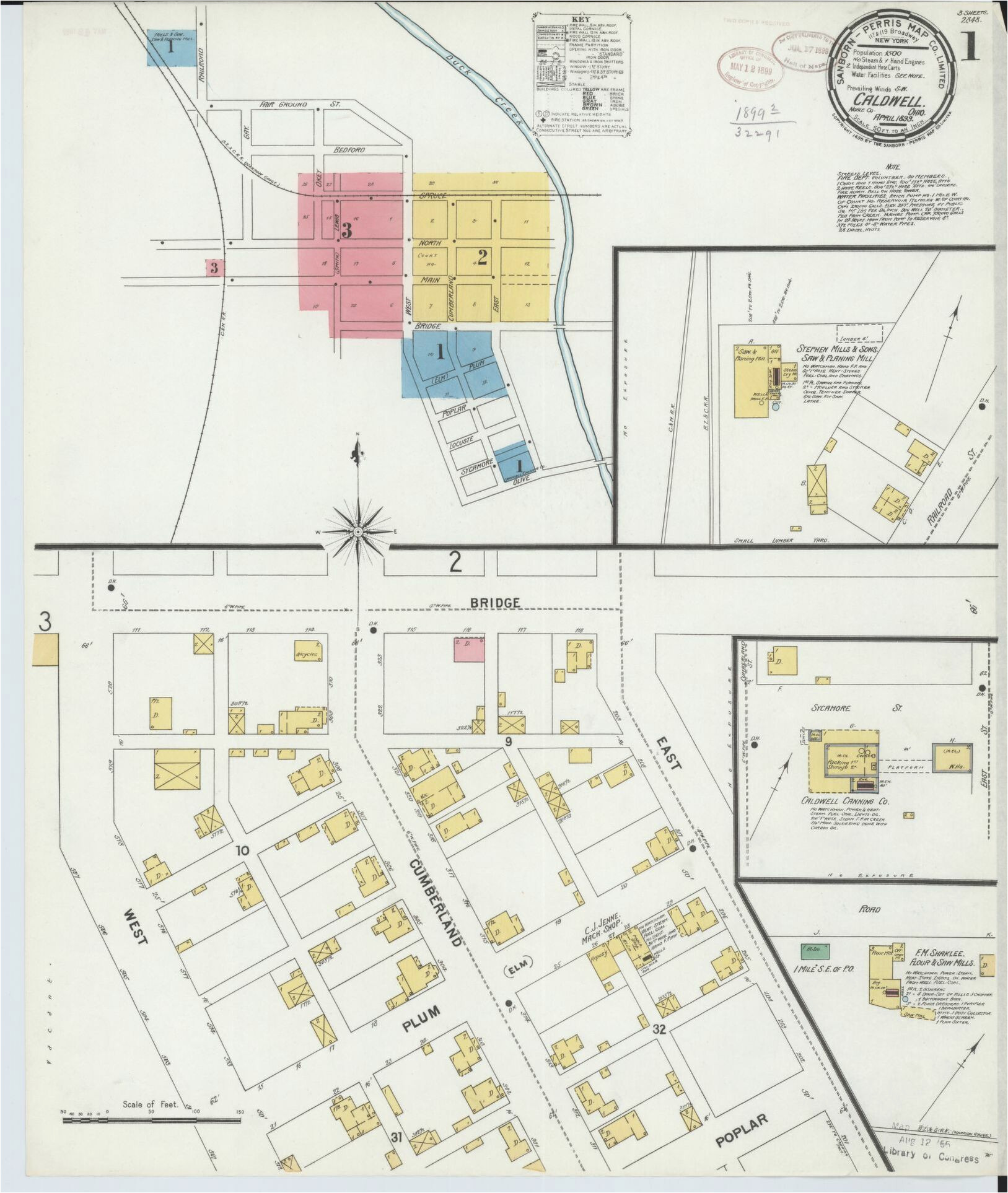 Map Of Delphos Ohio Map Ohio Library Of Congress