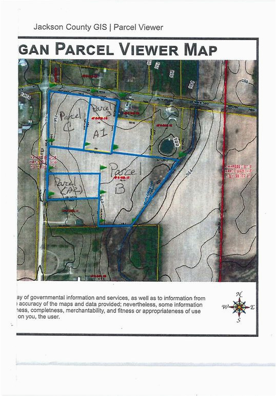 Map Of Grass Lake Michigan Fishville Parcel B Grass Lake Mi 49240 Land for Sale and Real