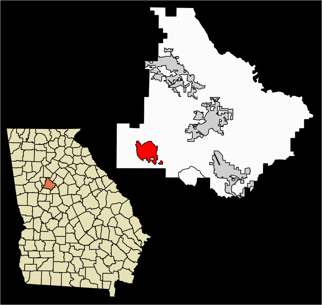 Map Of Hampton Georgia File Henry County Georgia Incorporated and Unincorporated areas