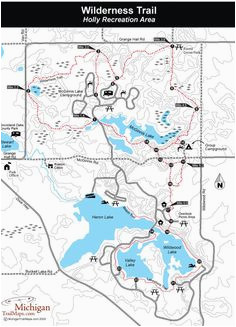 Map Of Holly Michigan 10 Best Michigan Trail Maps Images Trail Maps Michigan northern