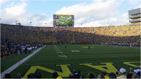 Map Of Michigan Stadium Michigan Stadium Picture Of Michigan Stadium Ann Arbor Tripadvisor