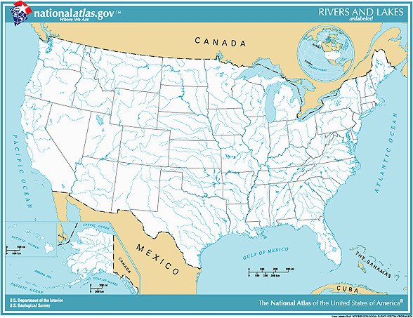 Map Of Ohio Rivers and Streams Printable Maps Reference