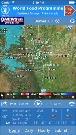 Map Of Parker Colorado 9news Wx On the App Store