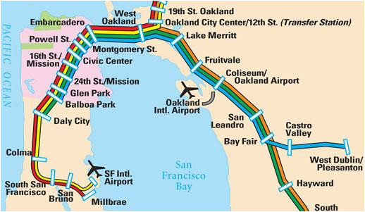 Map Of San Leandro California San Francisco Maps for Visitors Bay City Guide San Francisco